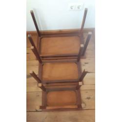 Vintage teakhouten mimiset