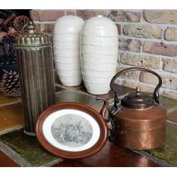 diverse antieke woonaccessoires