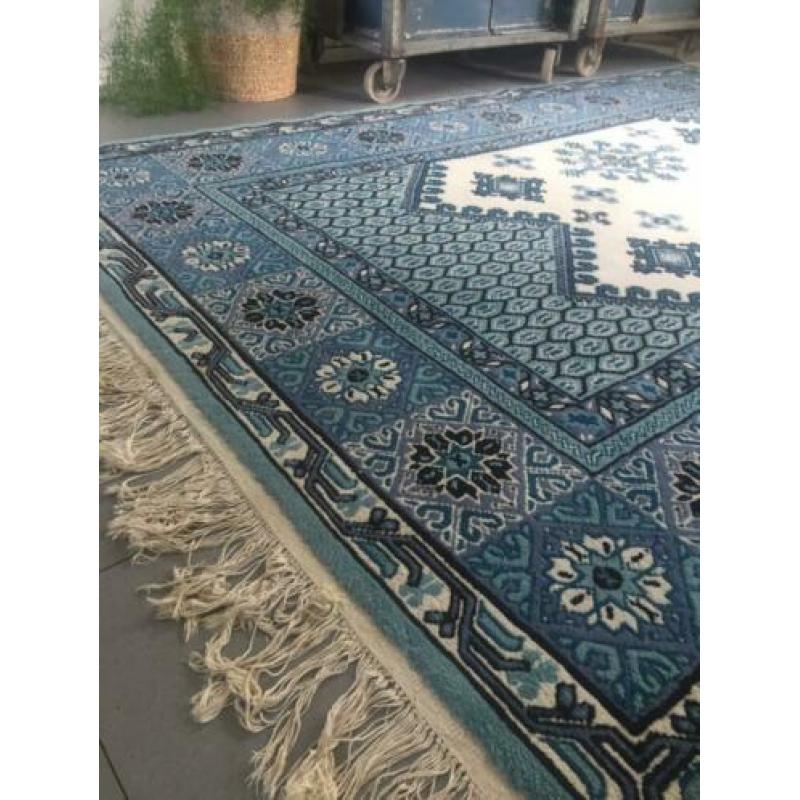 Waanzinnig mooi bijzonder Vintage Bohemian kleed 3.5 x 2 M