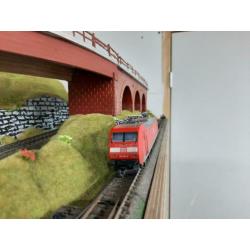 Marklin digitaal rijdende trein van de DB.