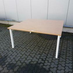 Zeer mooi AHREND 500 duo bureau vergadertafel 160x160 cm