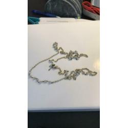 Goudkleurige bid ketting