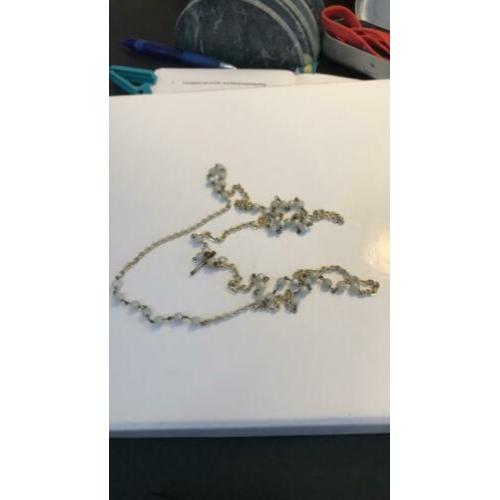 Goudkleurige bid ketting