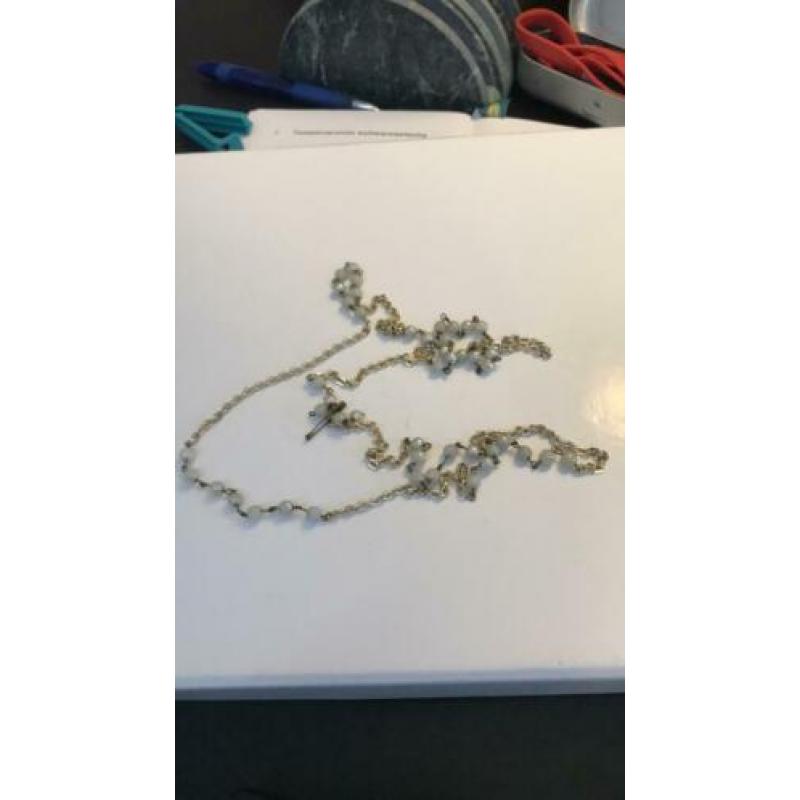 Goudkleurige bid ketting