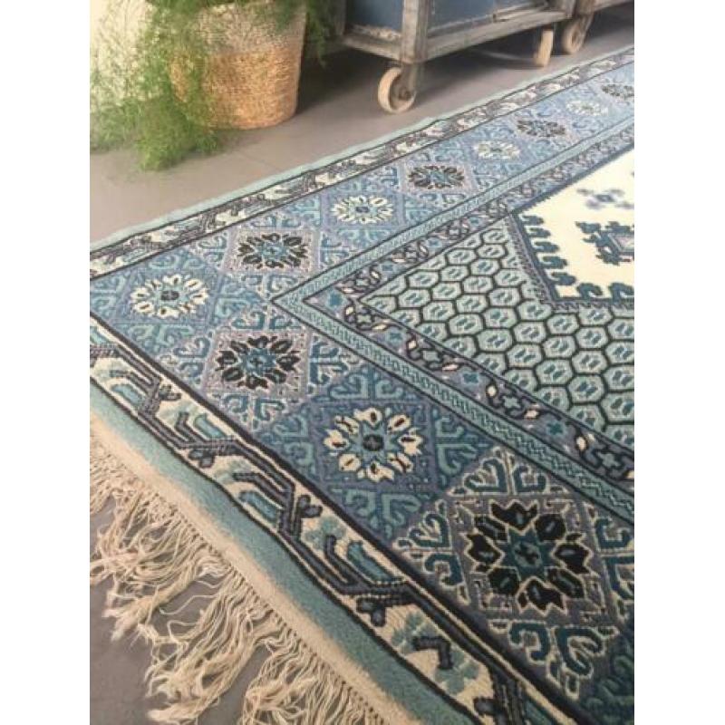 Waanzinnig mooi bijzonder Vintage Bohemian kleed 3.5 x 2 M