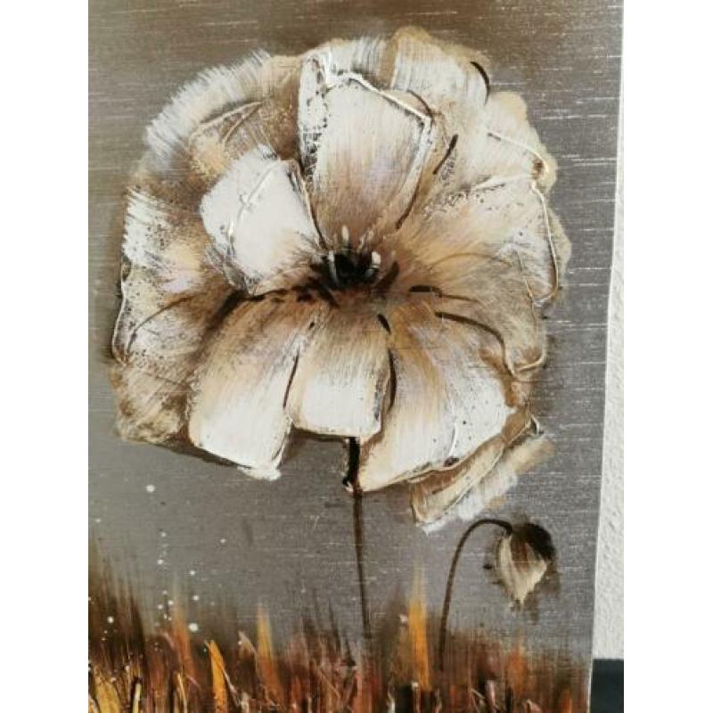 Mooi schilderij Breed 80cm hoog 60 cm