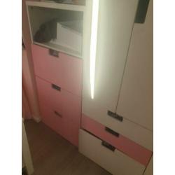 Stuva kledingkasten 1 hoge 1 kleine en 1 ladenkast