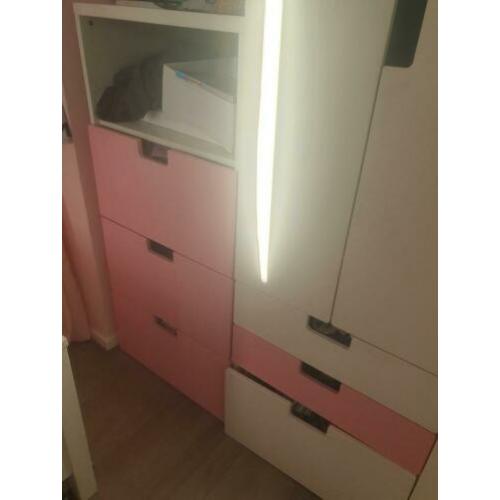 Stuva kledingkasten 1 hoge 1 kleine en 1 ladenkast