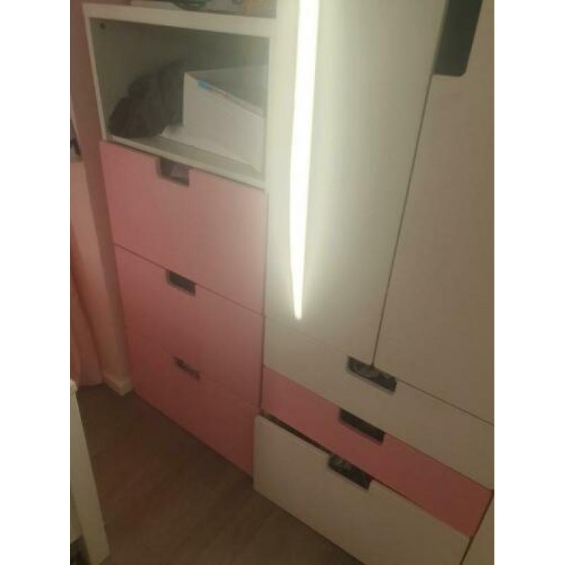 Stuva kledingkasten 1 hoge 1 kleine en 1 ladenkast