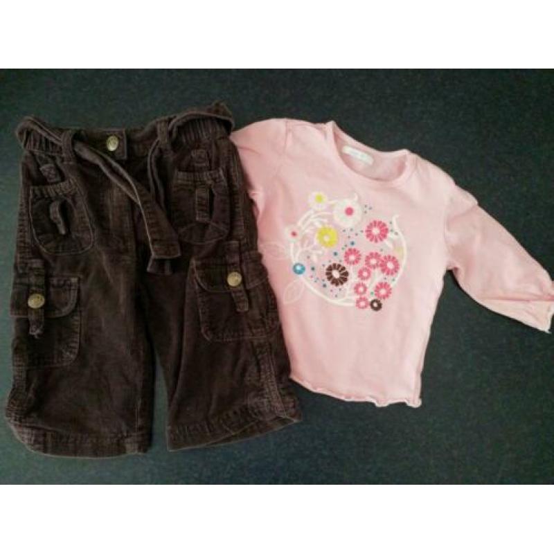 Broek en shirtje (maat 68)