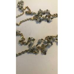 Goudkleurige bid ketting