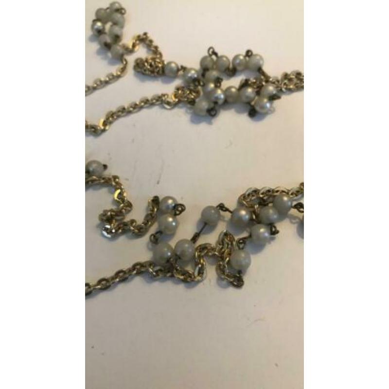 Goudkleurige bid ketting