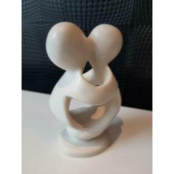 Beeld kussend paar 13cm !