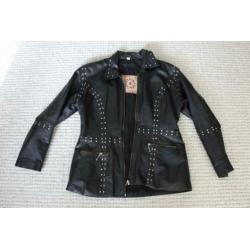Exclusieve Leren Sticks & Jones Jas (M) winterjas