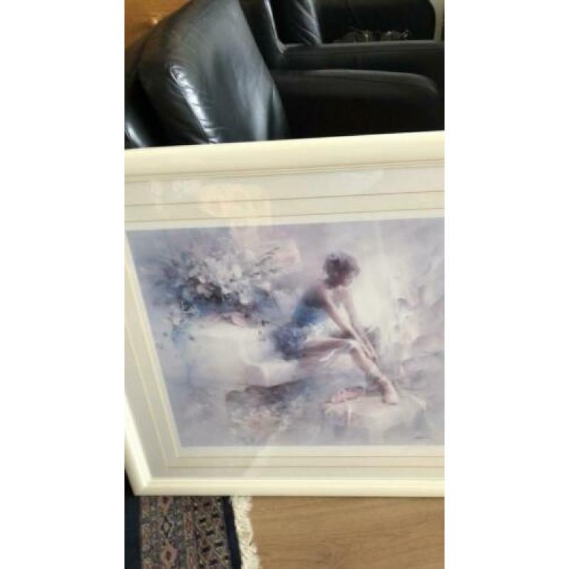 Pastelkleuren litho