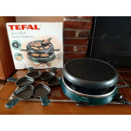 Gourmetstel - Tefal -:6 persoon - nieuwstaat