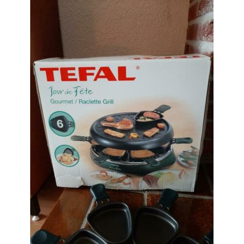 Gourmetstel - Tefal -:6 persoon - nieuwstaat