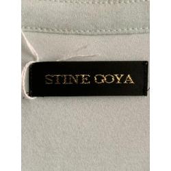 STINE GOYA blouse mint & goudprint mt S oversized!=M/L TIEN