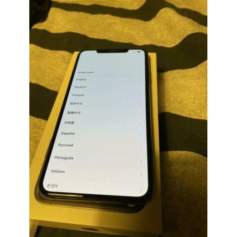 Te koop Iphone xs max space grey 256gb