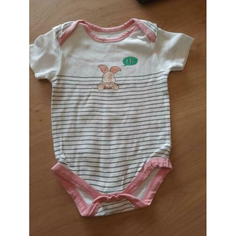 Set van 4 meidenrompers mt 74 ( los 0,50 per stuk )