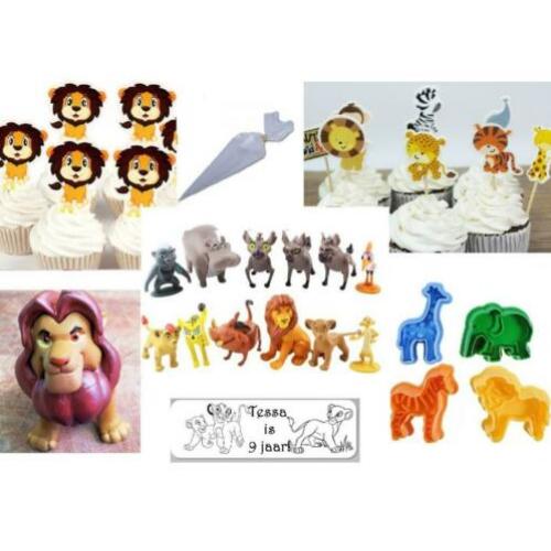 SIMBA THE LION KING figuren prikkers zakjes uitdeel enz