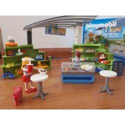 Playmobil set 6672 winkel met snackbar