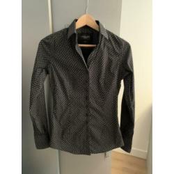 Cavallaro CLASSIC BLOUSE zwart maat 36