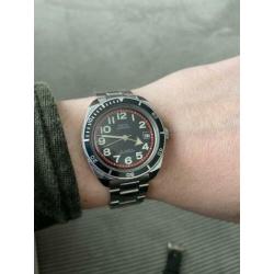 Vintage Duikhorloge Horloge Diver Osco Date Automatic 70's