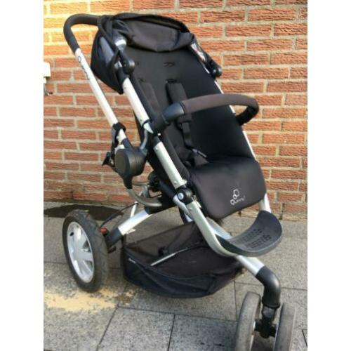 Quinny buzz 3 kinderwagen zwart
