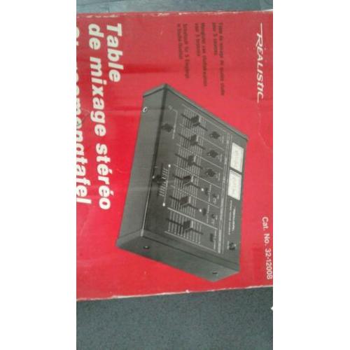 Stereo mengpaneel