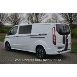 Ford Transit Custom 320L 185PK Sport DC Aut €506 / Maand Air