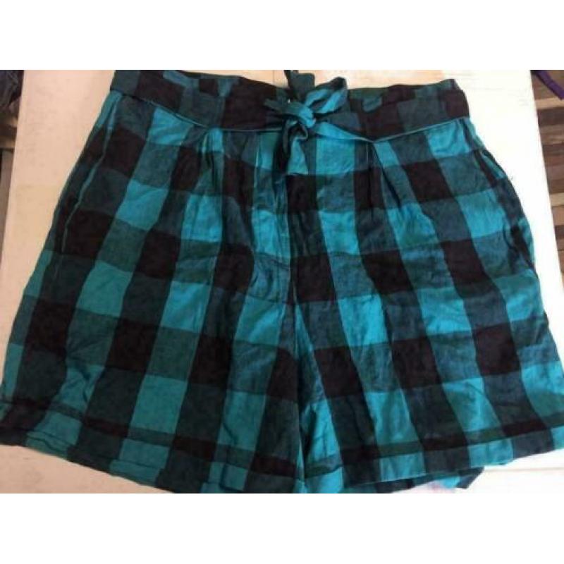 Check zomer korte broek, maat: m/l