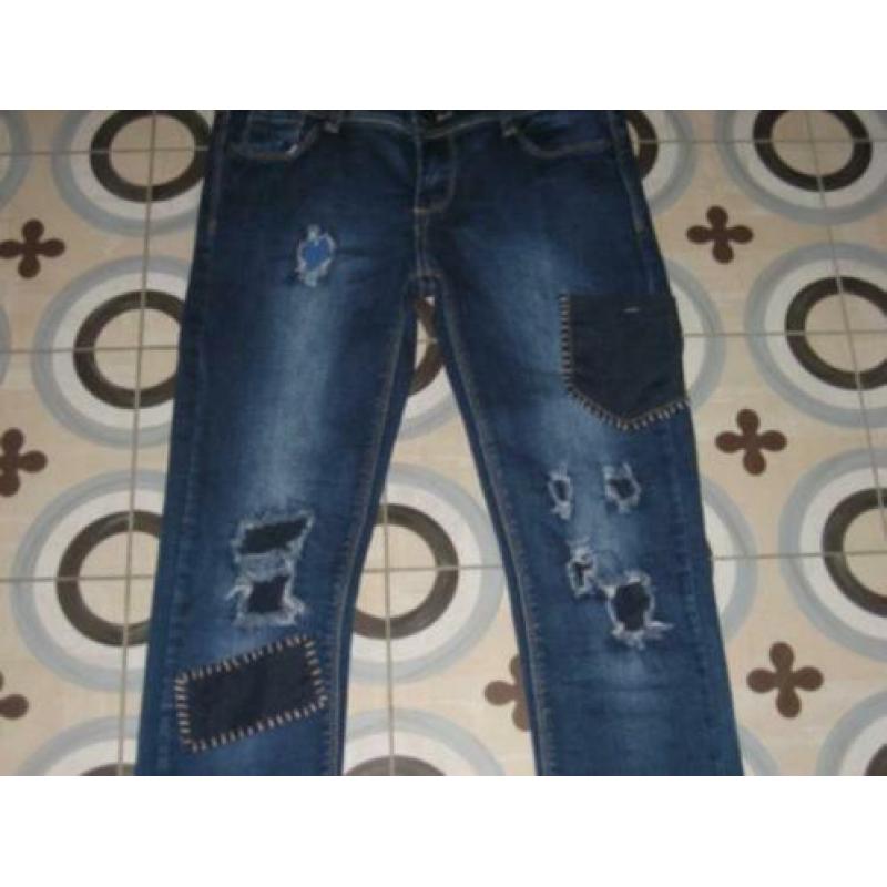 Skinny jeans van be a diva mt 18 nieuw