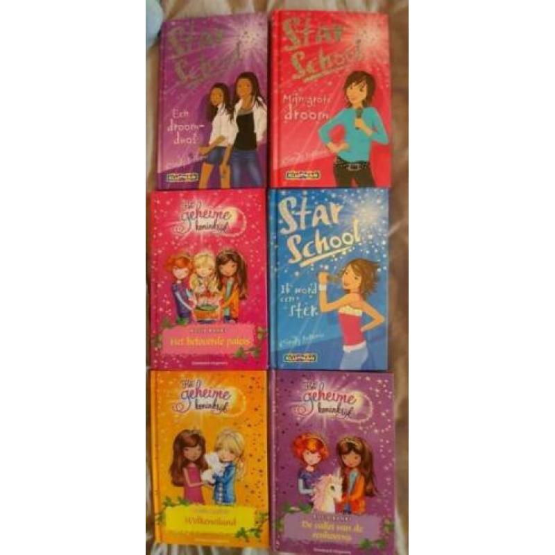6 super leuke meiden boeken Kluitman star school get geheim