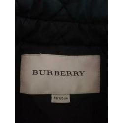 Burberry, een leuke zwarte tussenjas. Mt 128.