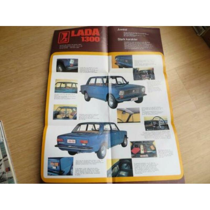 Folder Lada 1300, zeer mooi