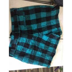 Check zomer korte broek, maat: m/l