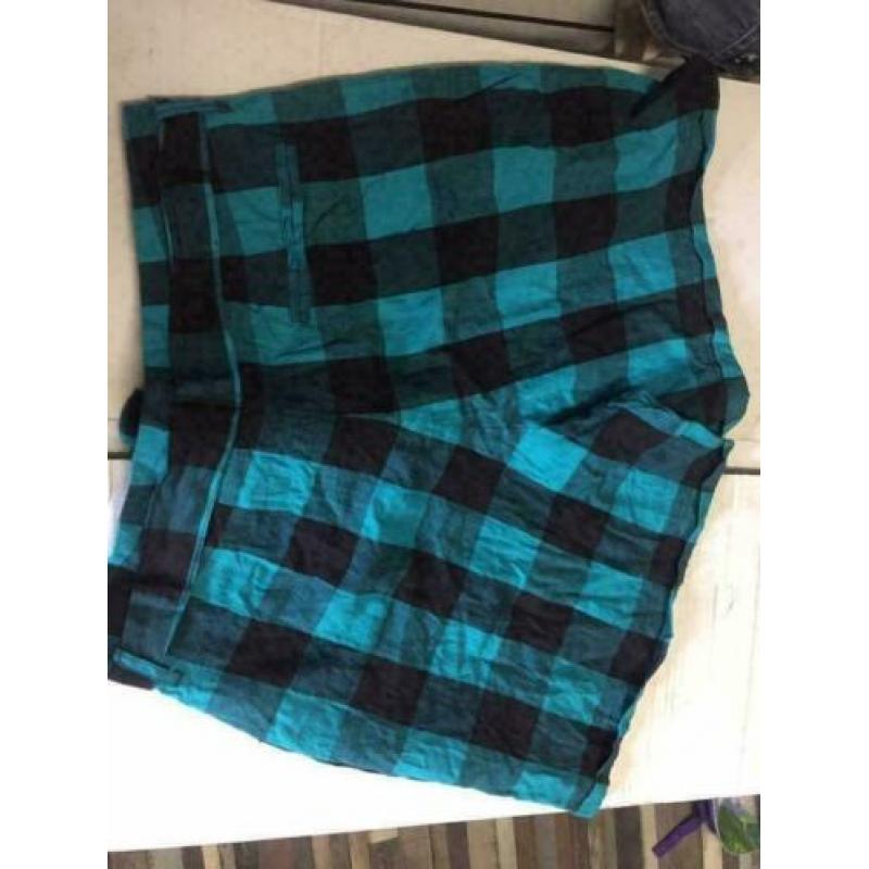 Check zomer korte broek, maat: m/l