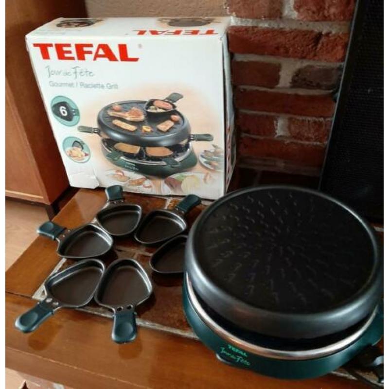 Gourmetstel - Tefal -:6 persoon - nieuwstaat