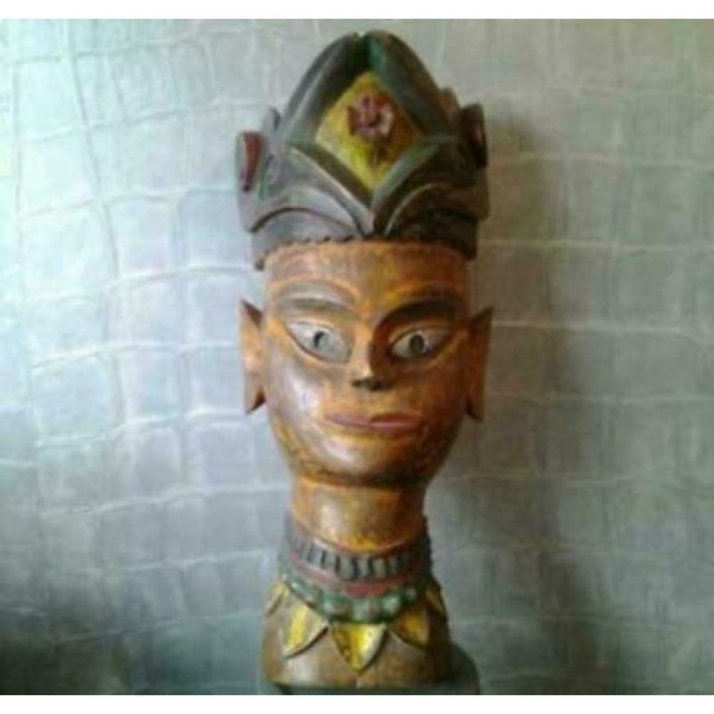 Nepal Tibet masker* Mancave* Myanmar* PTMD Loft* Vintage