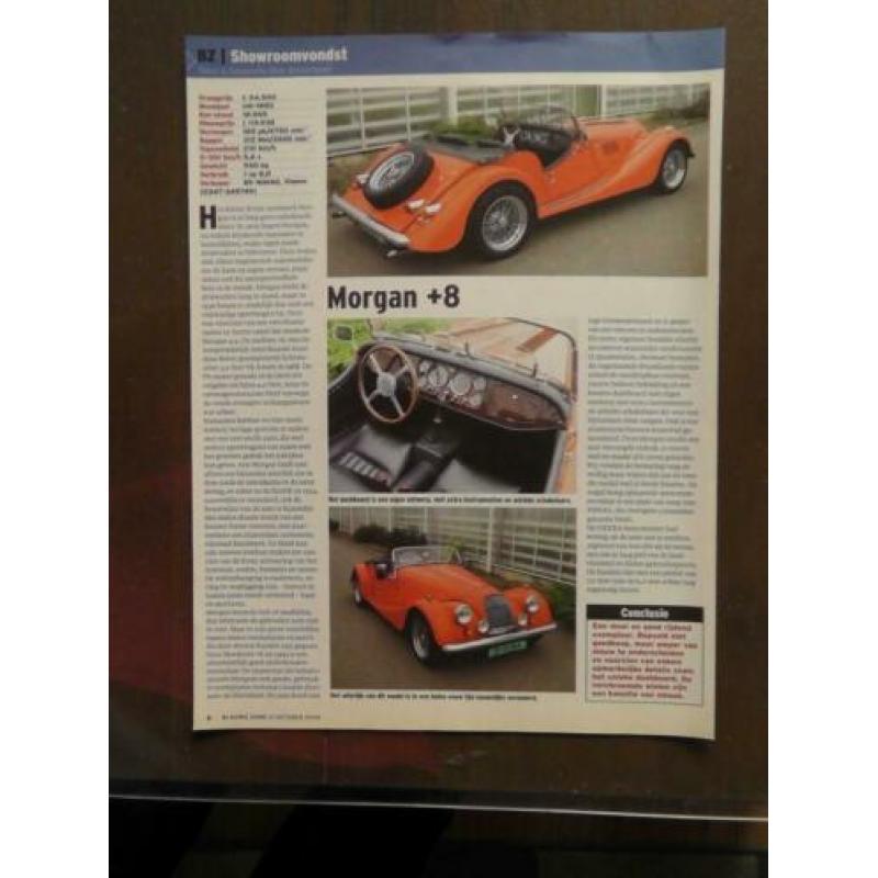 Morgan Plus 8 ? eerst 18x autotest lezen