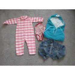 pakket meisjes kleding maat 62-98,