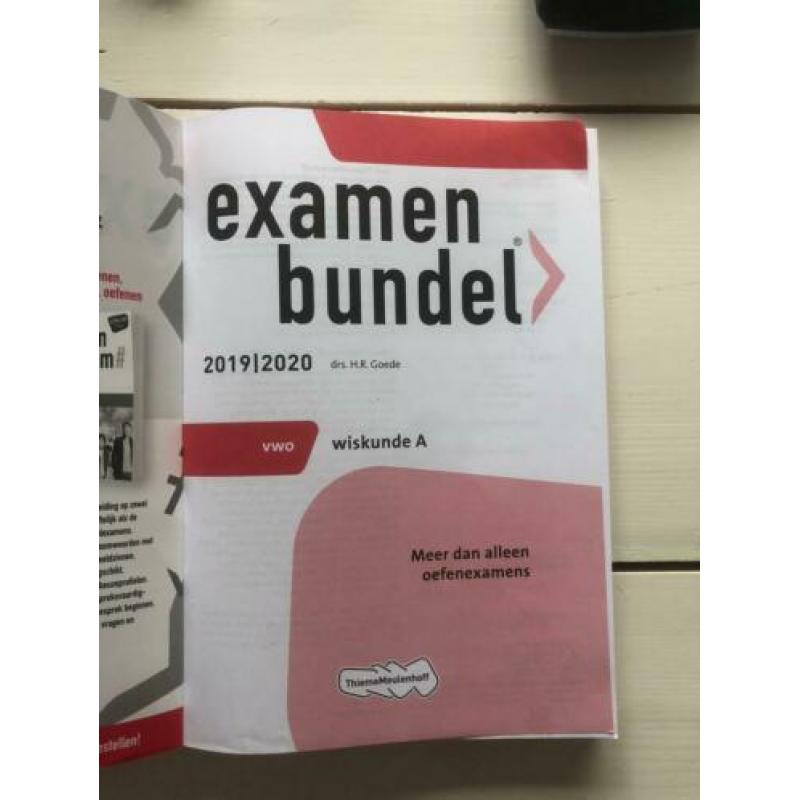 Examenbundel wiskunde A 6VWO