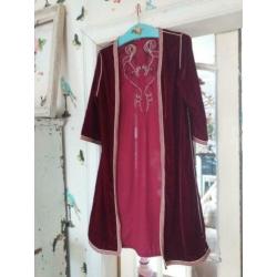 Prachtig velours lovely lane styl kimono bohemian jas??