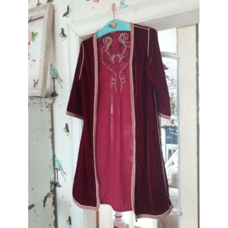 Prachtig velours lovely lane styl kimono bohemian jas??