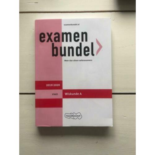 Examenbundel wiskunde A 6VWO