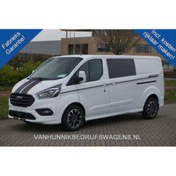 Ford Transit Custom 320L 185PK Sport DC Aut €506 / Maand Air