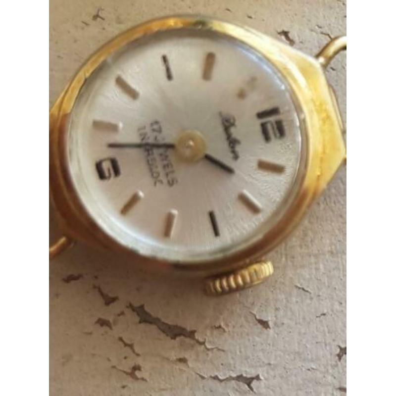 4 antieke incabloc horloges