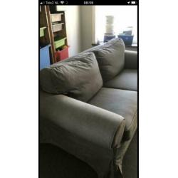 Leuke grijze Ektorp 2-zitsbank Ikea