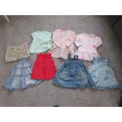 pakket meisjes kleding maat 62-98,
